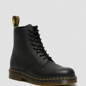 Dr. Martens Black Lace-Up Boots Size 11